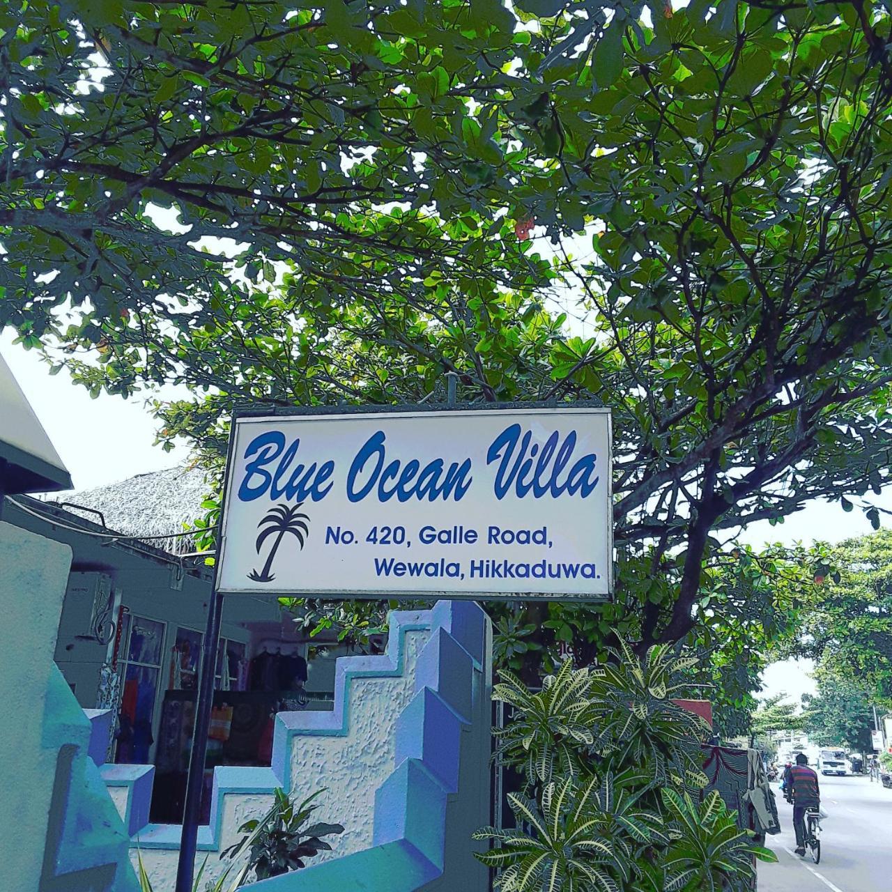Blue Ocean Villa Hikkaduwa Bagian luar foto